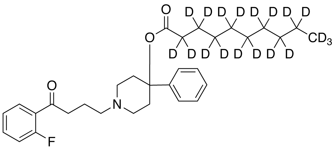 4-Defluoro-2-fluoro Haloperidol Decanoate-d19