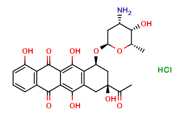 4-Demethyl daunorubicin hydrochloride