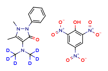 4-Dimethyl D6 aminoantipyrine picrate