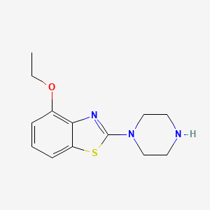 4-Ethoxy-2-piperazin-1-yl-1,3-benzothiazole