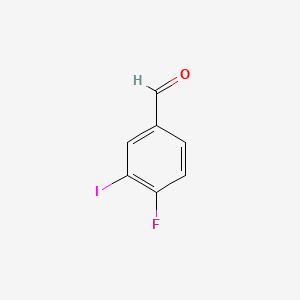 4-Fluoro-3-iodobenzenecarbaldehyde