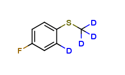 4-Fluorothioanisole D4
