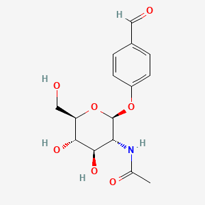 4-Formylphenyl 2-acetamido-2-deoxy-β-D-glucopyranoside