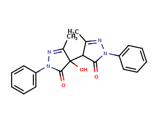 4-Hydroxy-5,5'-Dimethyl-2,2'-Diphenyl-2,2,4,4'-Tetrahydro-3H,3'H-[4,4'-Bipyrazole]-3,3'- Dione
