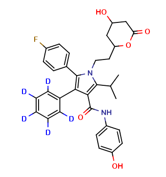 4-Hydroxy Atorvastatin Lactone D5
