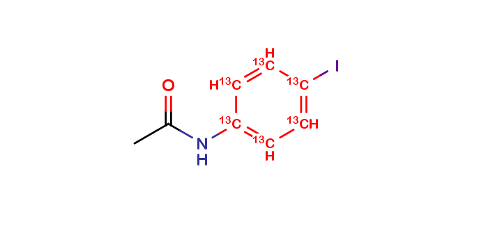 4-Iodoacetanilide 13C6