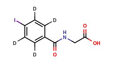 4-Iodohippuric acid-D4