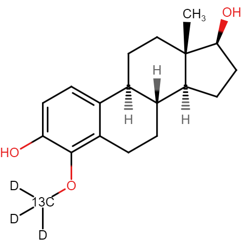 4-Methoxy-[13C,d3]-estradiol