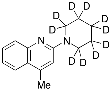 4-Methyl-2-(1-piperidinyl)-quinoline-d10