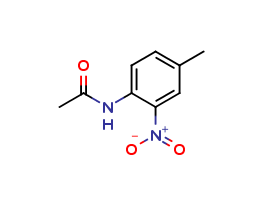 4-Methyl-2-nitro-N-acetylbenzeneamine