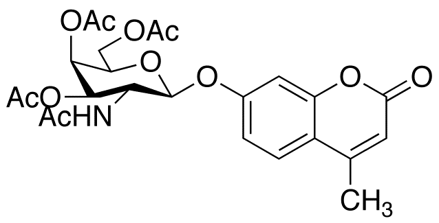 4-Methylumbelliferyl 2-Acetamido-2-deoxy-3,4,6-tri-O-acetyl-β-D-Galactopyranoside