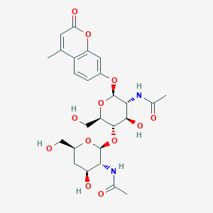 4-Methylumbelliferyl 4-Deoxy-β-D-chitobiose