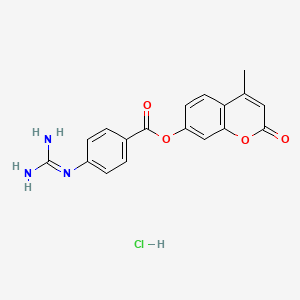 4-Methylumbelliferyl 4-Guanidinobenzoate Hydrochloride