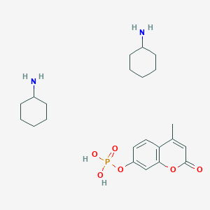 4-Methylumbelliferyl phosphate bis(cyclohexylammonium) salt