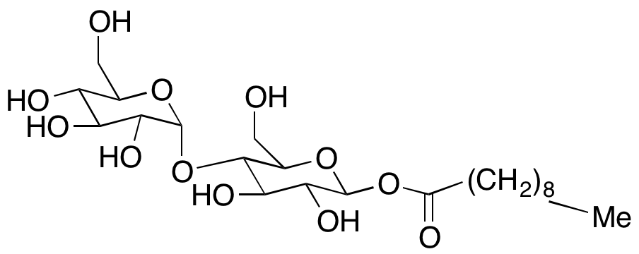 4-O-α-D-Glucopyranosyl-β-D-glucopyranose-1-decanoate