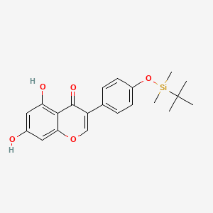 4-O-tert-Butyldimethylsilyl Genistein