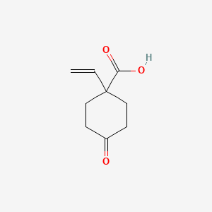 4-Oxo-1-vinylcyclohexanecarboxylic acid