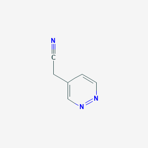4-Pyridazineacetonitrile