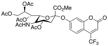 4-Trifluoromethylumbelliferyl Tetra-O-acetylated a-D-N-Acetylneuraminate Methyl Ester