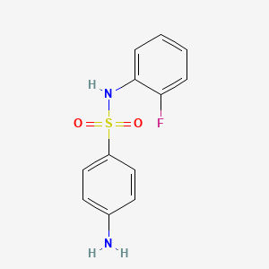 4-amino-N-(2-fluorophenyl)benzenesulfonamide