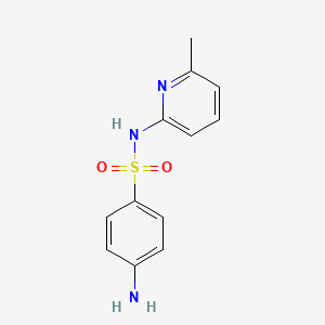 4-amino-N-(6-methylpyridin-2-yl)benzene-1-sulfonamide