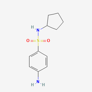 4-amino-N-cyclopentylbenzene-1-sulfonamide