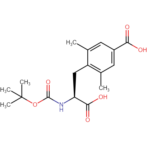 4-carboxy-N-[(1,1-dimethyletho4-carboxy-N-[(1,1-dimethylethoxy)carbonyl]-2,6-dimethyl-L-Phenylalaninexy)carbonyl]-2,6-dimethyl-L-Phenylalanine