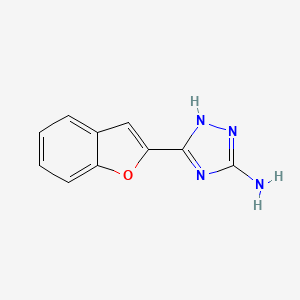 5-(1-benzofuran-2-yl)-4H-1,2,4-triazol-3-amine