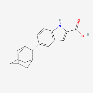 5-(2-adamantyl)-1H-indole-2-carboxylic acid