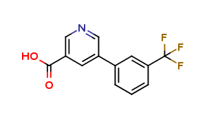 5-[3-(Trifluoromethyl)phenyl]nicotinic Acid
