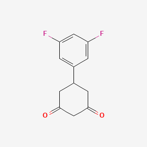 5-(3,5-Difluorophenyl)cyclohexane-1,3-dione