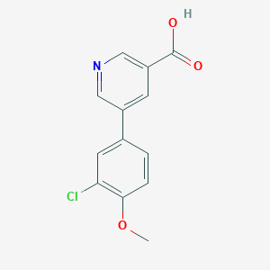 5-(3-Chloro-4-methoxyphenyl)nicotinic acid