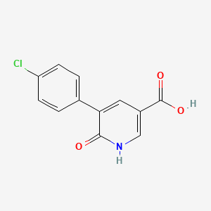 5-(4-Chlorophenyl)-6-hydroxynicotinic acid