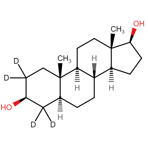 5α-Androstane-3β,17β-diol-[d4] (Dihydroepiandrosterone-d4)