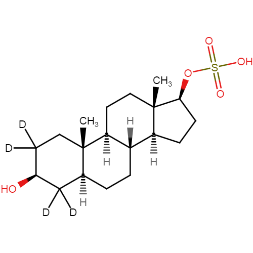 5α-Androstane-3β,17β-diol-17-Sulfate-[d4] (Solution)