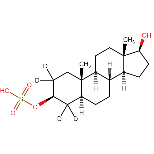 5α-Androstane-3β,17β-diol-3-Sulfate-[d4] (Solution)