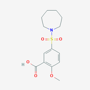 5-(Azepane-1-sulfonyl)-2-methoxy-benzoic acid