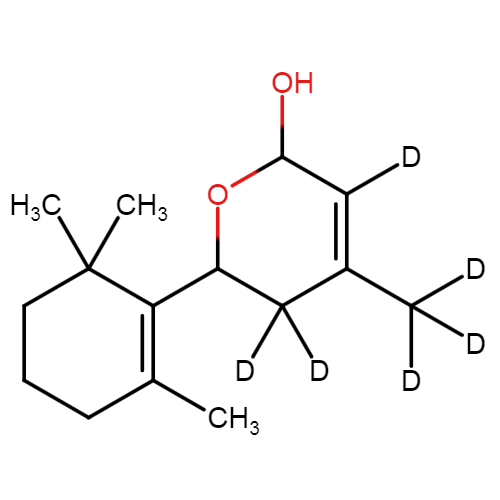 5,6-Dihydro-4-methyl-6-(2,6,6-trimethyl-1-cyclohexen-1-yl)-2H-pyran-2-ol-d6