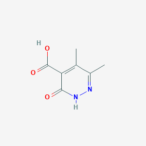 5,6-Dimethyl-3-oxo-2,3-dihydropyridazine-4-carboxylic acid