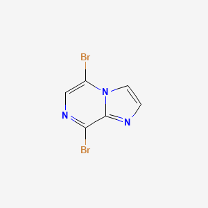 5,8-dibromoimidazo[1,2-a]pyrazine