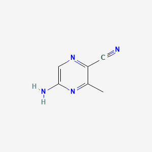 5-Amino-3-methylpyrazine-2-carbonitrile