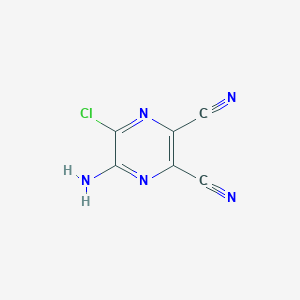 5-Amino-6-chloro-2,3-dicyanopyrazine