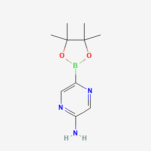 5-Aminopyrazine-2-boronic acid pinacol ester
