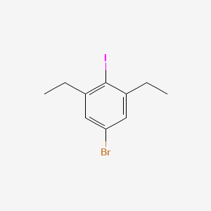 5-Bromo-1,3-diethyl-2-iodobenzene