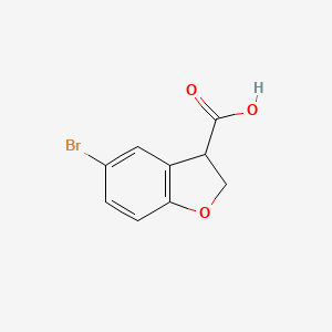 5-Bromo-2,3-dihydro-1-benzofuran-3-carboxylic acid