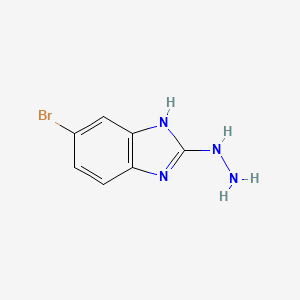 5-Bromo-2-hydrazino-1H-1,3-benzimidazole