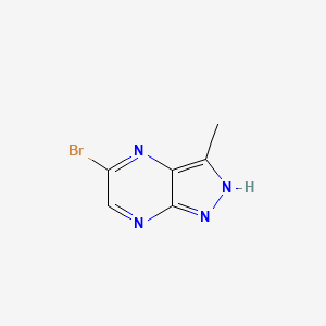 5-Bromo-3-methyl-1H-pyrazolo[3,4-B]pyrazine
