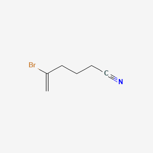 5-Bromo-5-hexenenitrile