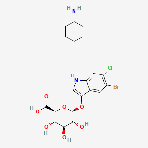 5-Bromo-6-chloro-3-indolyl-D-glucuronide cyclohexylammonium salt