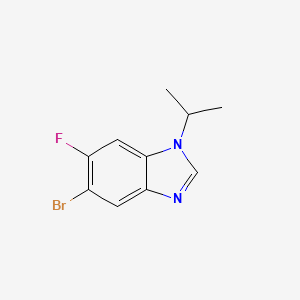 5-Bromo-6-fluoro-1-isopropylbenzimidazole